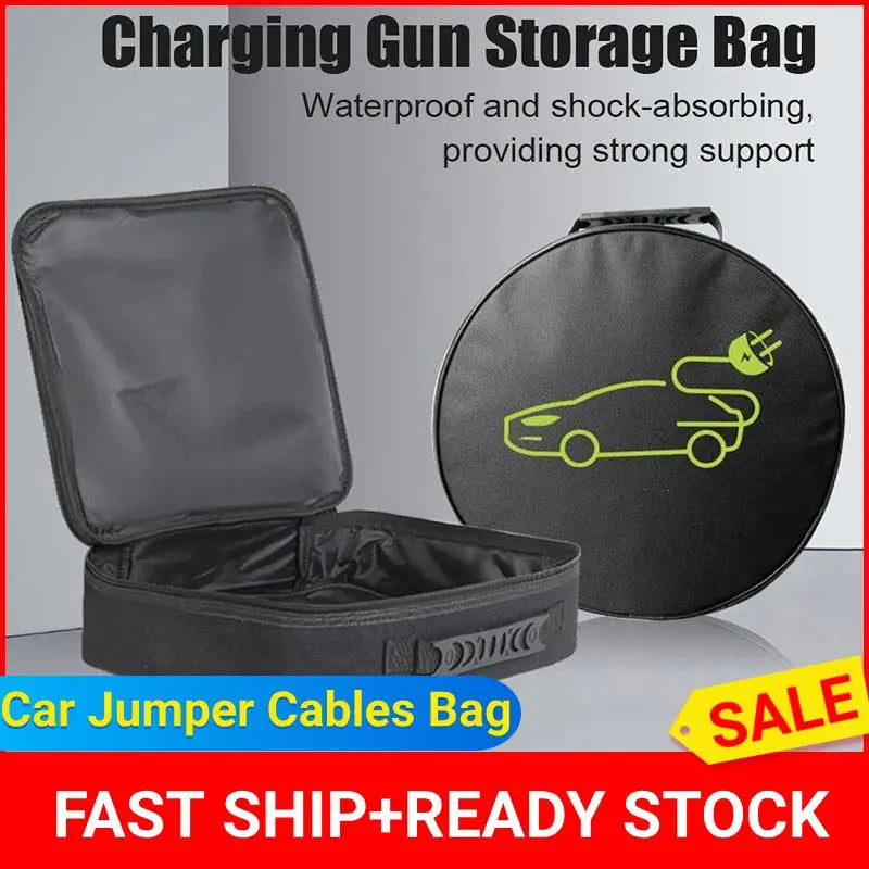 EV Charging Cable Storage Bag – Waterproof & Flame-Retardant Car Cable Storage Bag Oasis Select