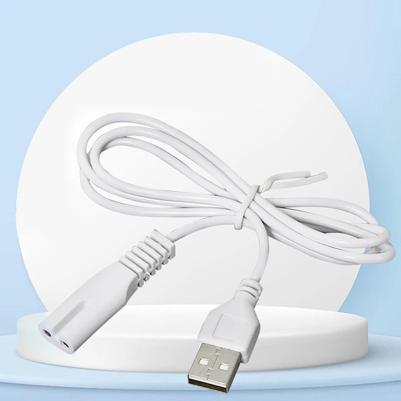 USB Cable Charging Line Copper hole Suit 5V flashlight shaver hair clipper wire Single hole 1.8 Oasis Select