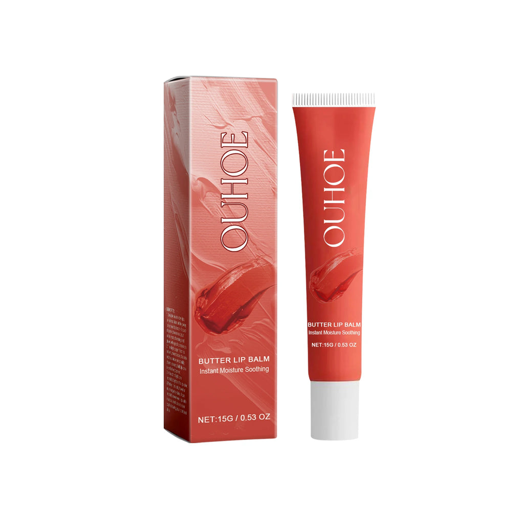 Colored Lip Balm Gentle Moisturizing Soft and Moisturizing Lips Non-fading Skin Care Dull Moisturizing Lip Balm Oasis Select Red