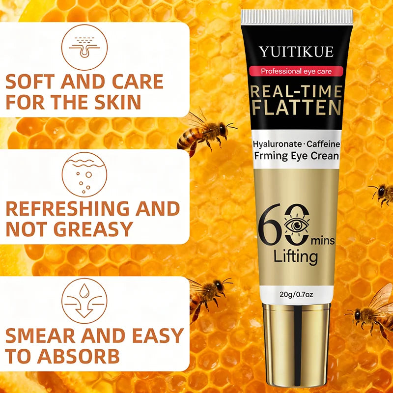 YUITIKUE Eye Lift Cream 20g – Hyaluronate & Caffeine