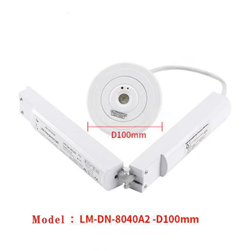3W LED Emergency Downlight | Fire-Retardant | 3-Hour Backup