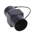 12V 6W Inline Duct Fan 50mm – Quiet Mini Exhaust Ventilation Fan Inline Duct Fan Oasis Select Black