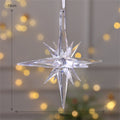 3D Crystal Snowflake Christmas Tree Hanging Ornaments