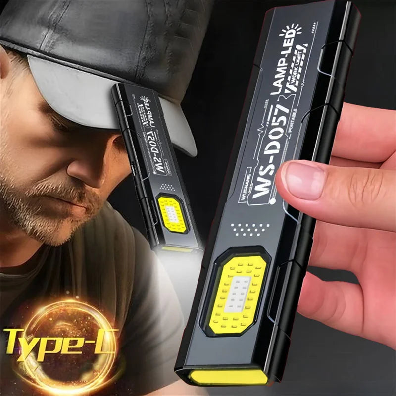 Mikenoon LED COB Keychain Flashlight | USB-C Rechargeable EDC