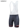 GRSRXX Men's Cycling Shorts Anti-slip Leg Grips Bike Shorts Shockproof 5D Pads Breathable Ciclismo MTB Road Bicycle Bib Short Oasis Select Cycling Bib Pants L