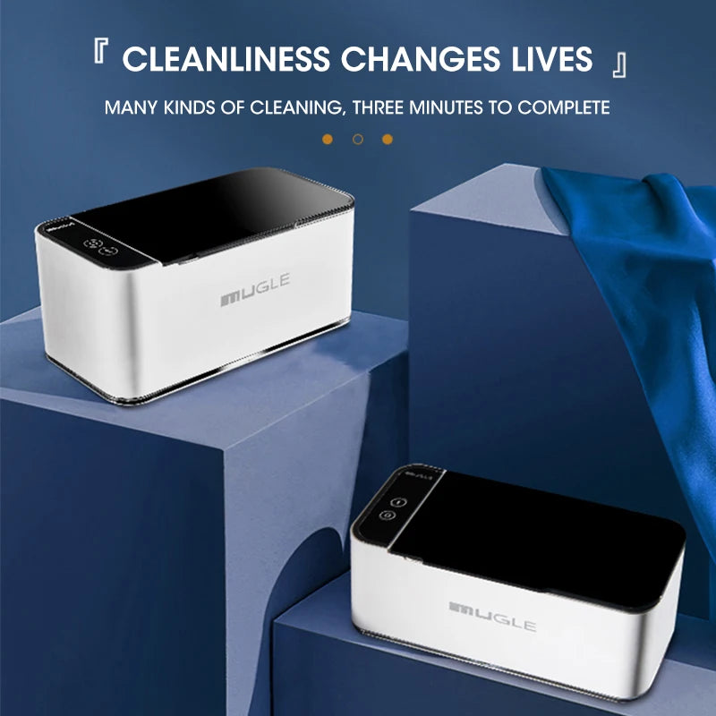 URGGU 50W Ultrasonic Cleaner – Jewelry, Glasses & Watch Bath