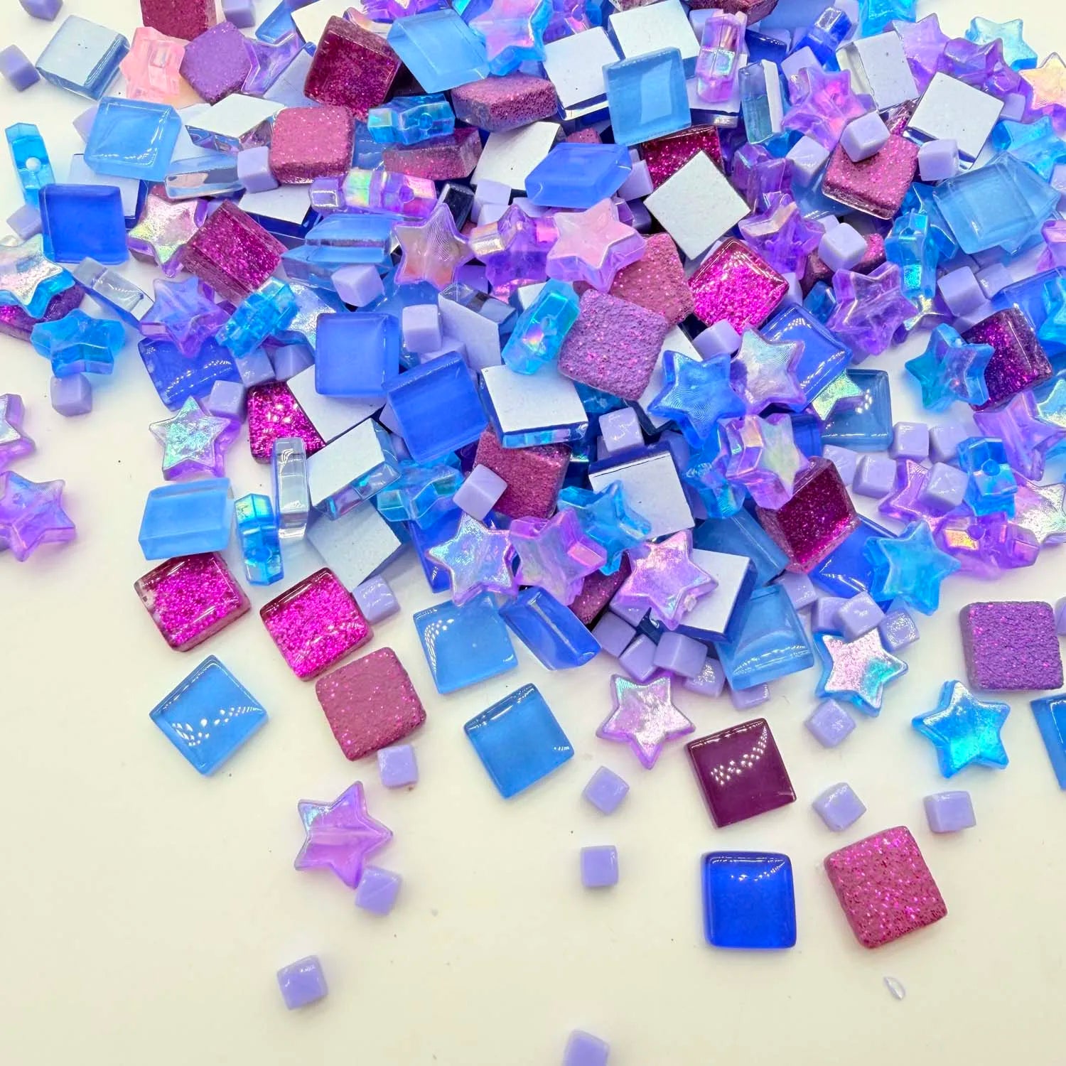 Colorful Crystal Mosaic Tiles – DIY Stained Glass & Crafts