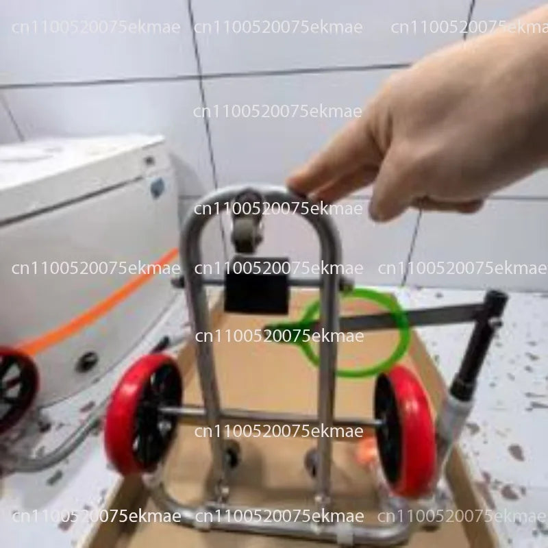 Toilet Auxiliary Installation Artifact, Positioning and Moving, Folding Portable Labor-saving Trolley, Easy Installation Oasis Select