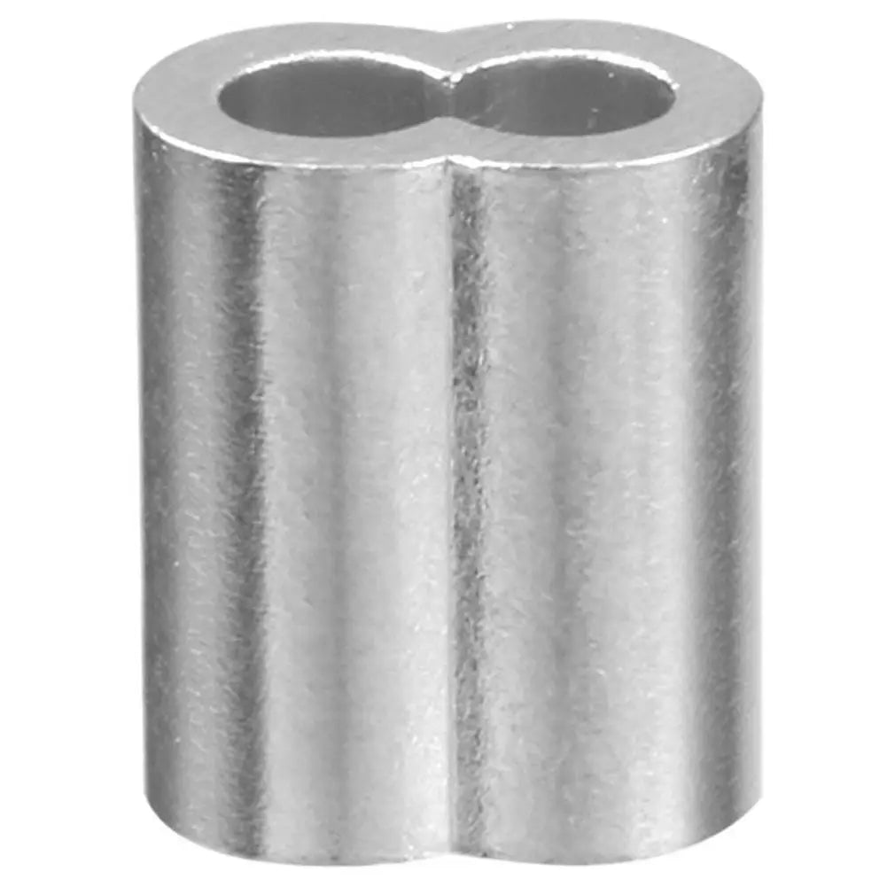 LIKE WISH 5/32 Inch (4Mm) Diameter Wire Rope Aluminum Sleeves Clip Fittings Cable Crimps 100Pcs Oasis Select