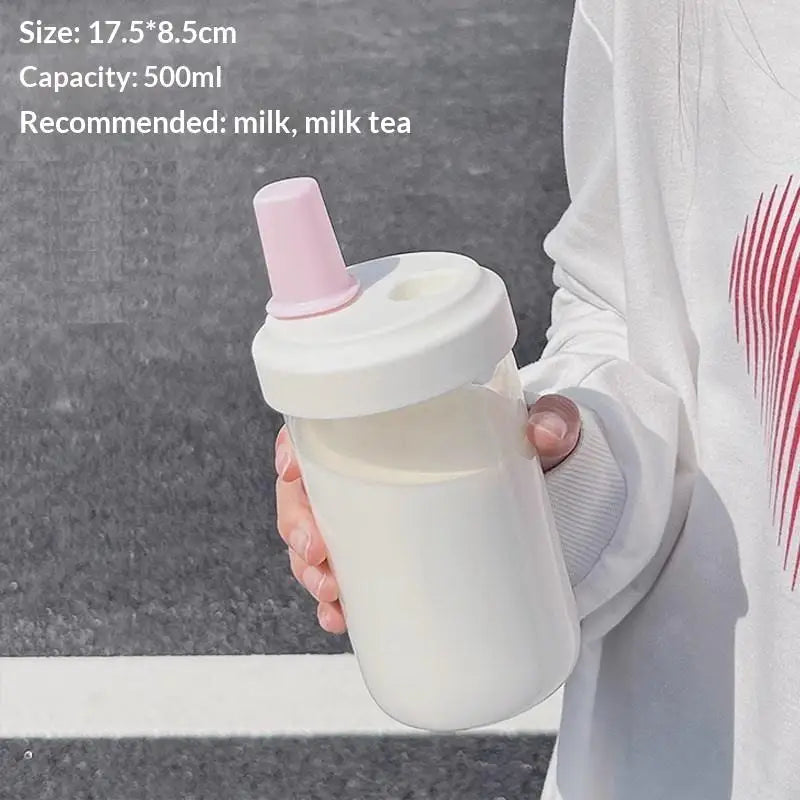 Reusable Tumbler with Lid & Straw | 500ml & 850ml Food Grade