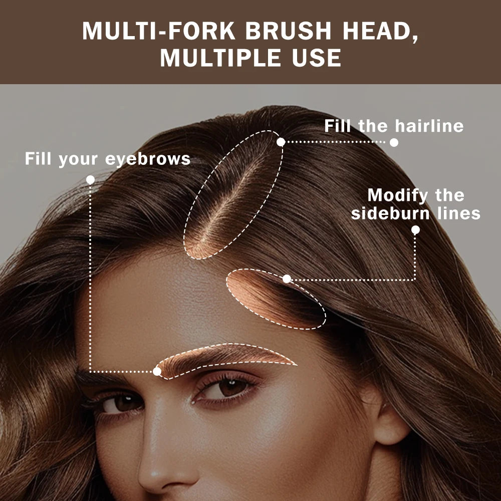 Waterproof Eyebrow Pencil Multi Forks Liquid Tattoo Pen Long Lasting Anti-smudged Natural Look Eyebrow Precise Makeup Oasis Select