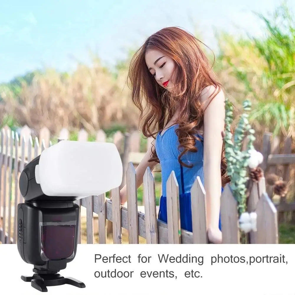 Flash Diffuser Dome Bounce for Speedlite 580EX 580EX II Viltrox JY-680A JY-680CH TT685 V860II TT600 YONGNUO YN-560 Oasis Select