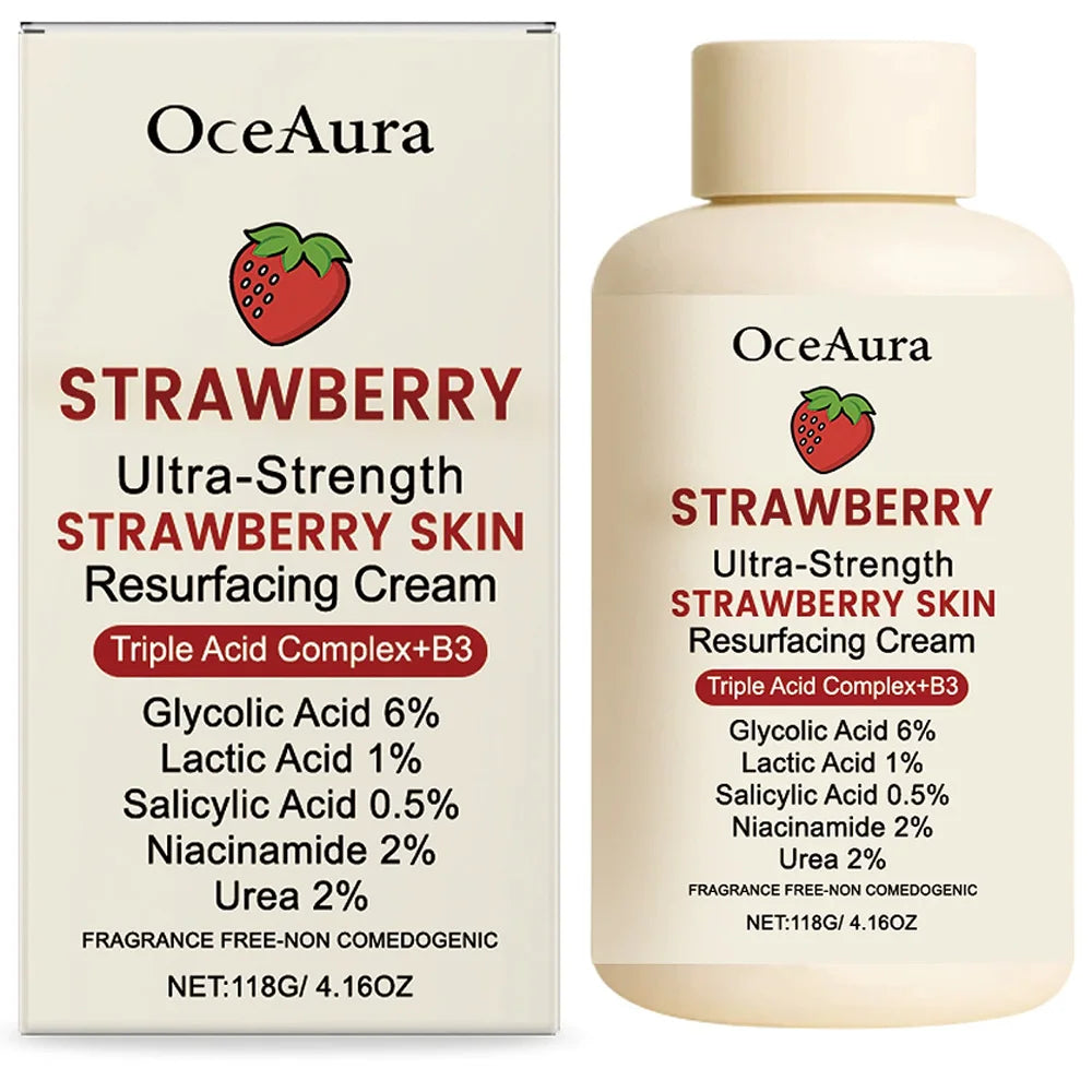 Strawberry Extract Rich Moisturizing Cream 118g – Deep Hydration