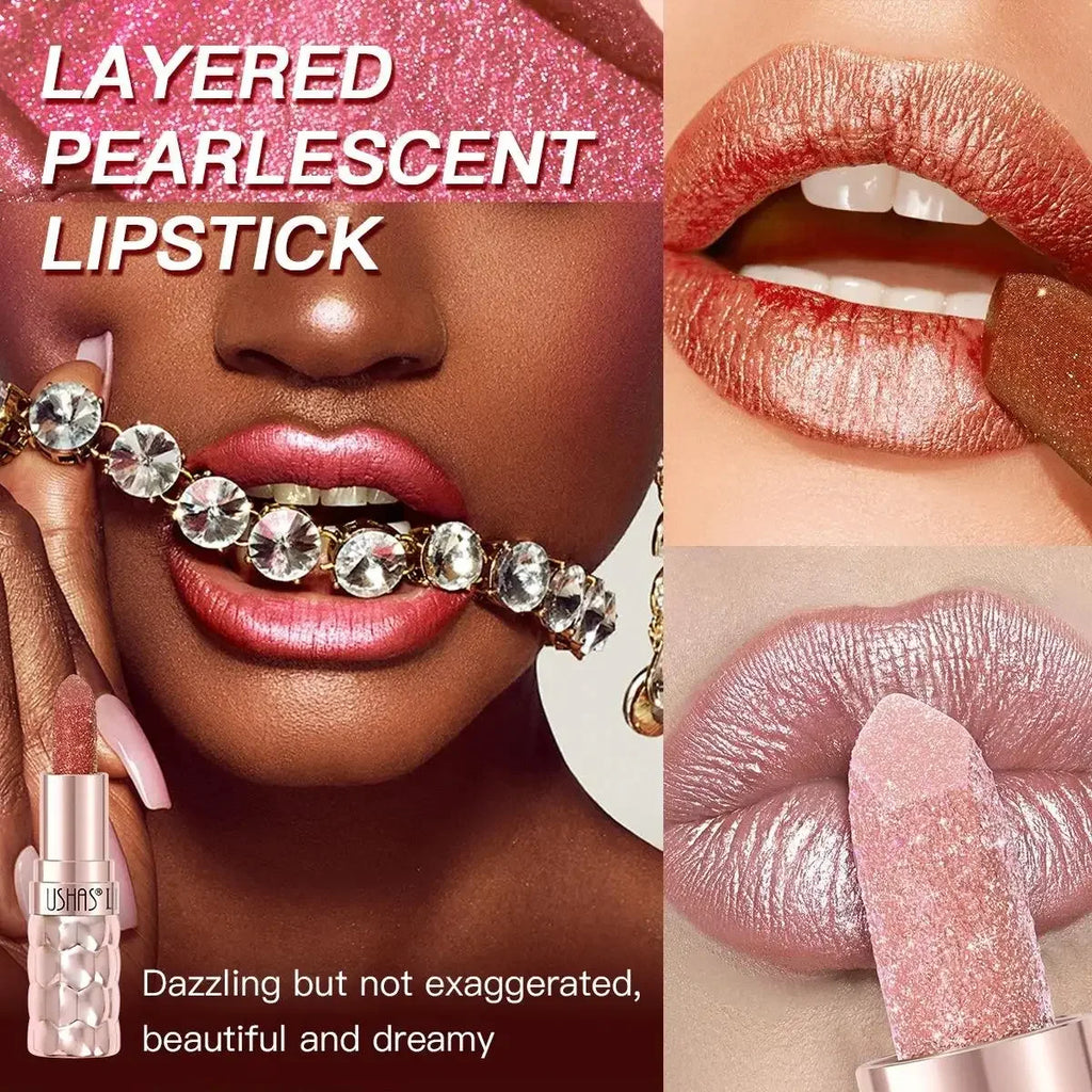 USHAS Metallic Liquid Lipstick Set – Waterproof & Long-Lasting