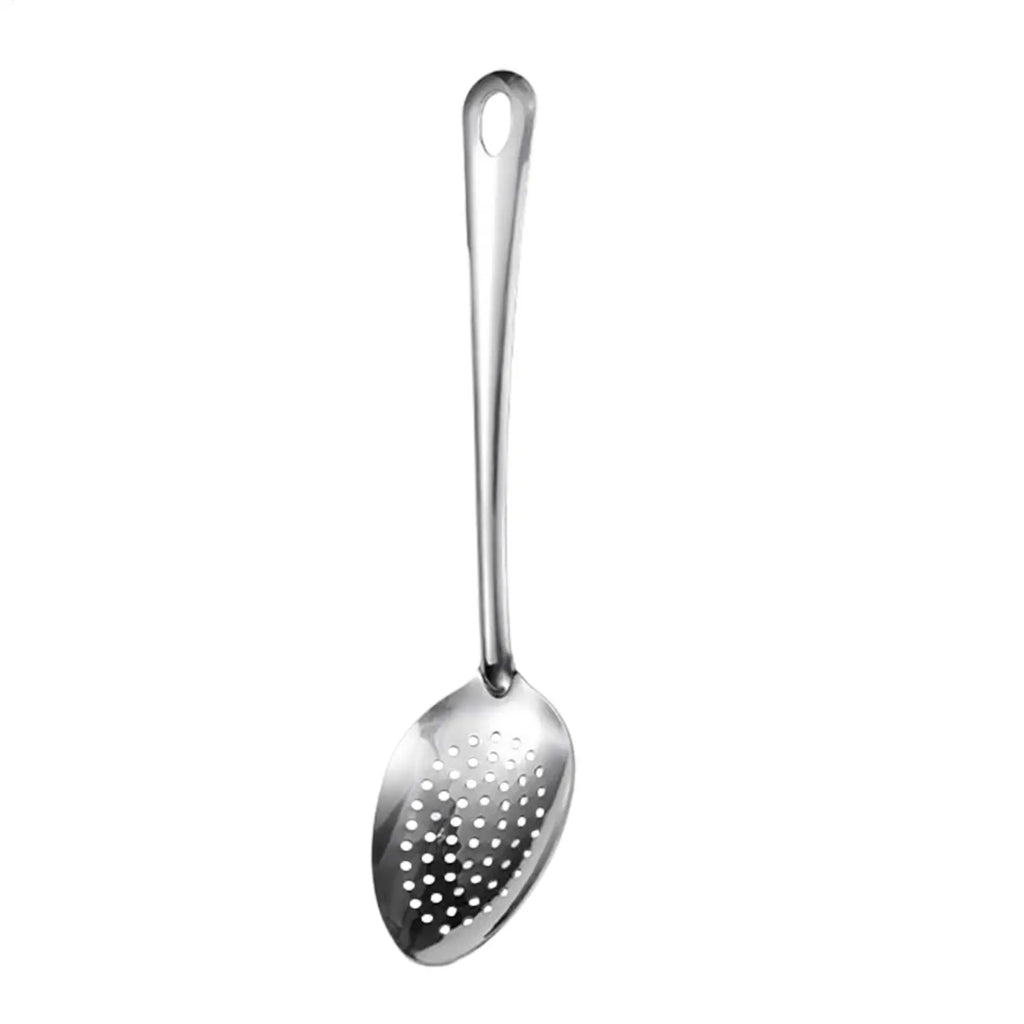 Stainless Steel Strainer Spoon 1PC Slotted Spoons Kitchen Colander Spoon Spoon Filter Strainer Food Scoop Skimmer Colander Oasis Select