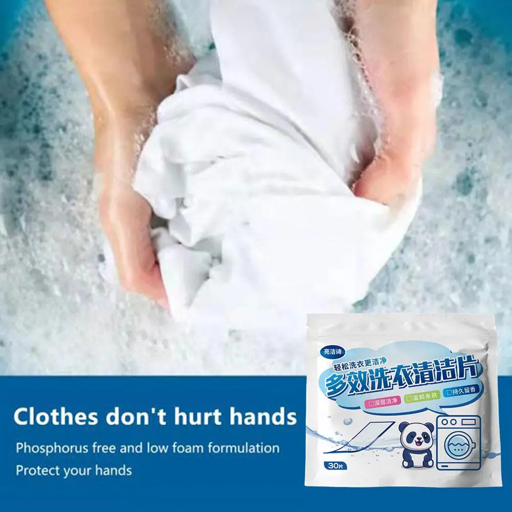 Ultra-Concentrated Laundry Detergent Sheets – Long-Lasting Scent