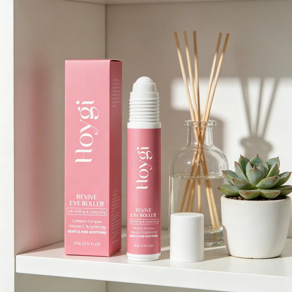 Hoygi Vitamin C Eye Roller Serum – Dark Circles & Puffiness Eye Roller Serum Oasis Select