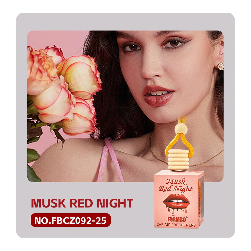 FORMBO Car Air Freshener – Lasting Fragrance & Deodorizer Car Air Freshener Oasis Select 092 MUSK RED NIGHT