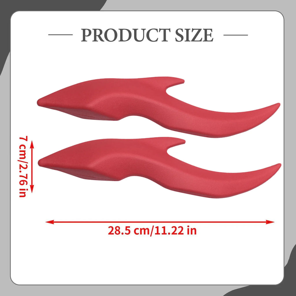 3D Dragon Horn Car Roof Decoration Sticker for SUV & Sedan