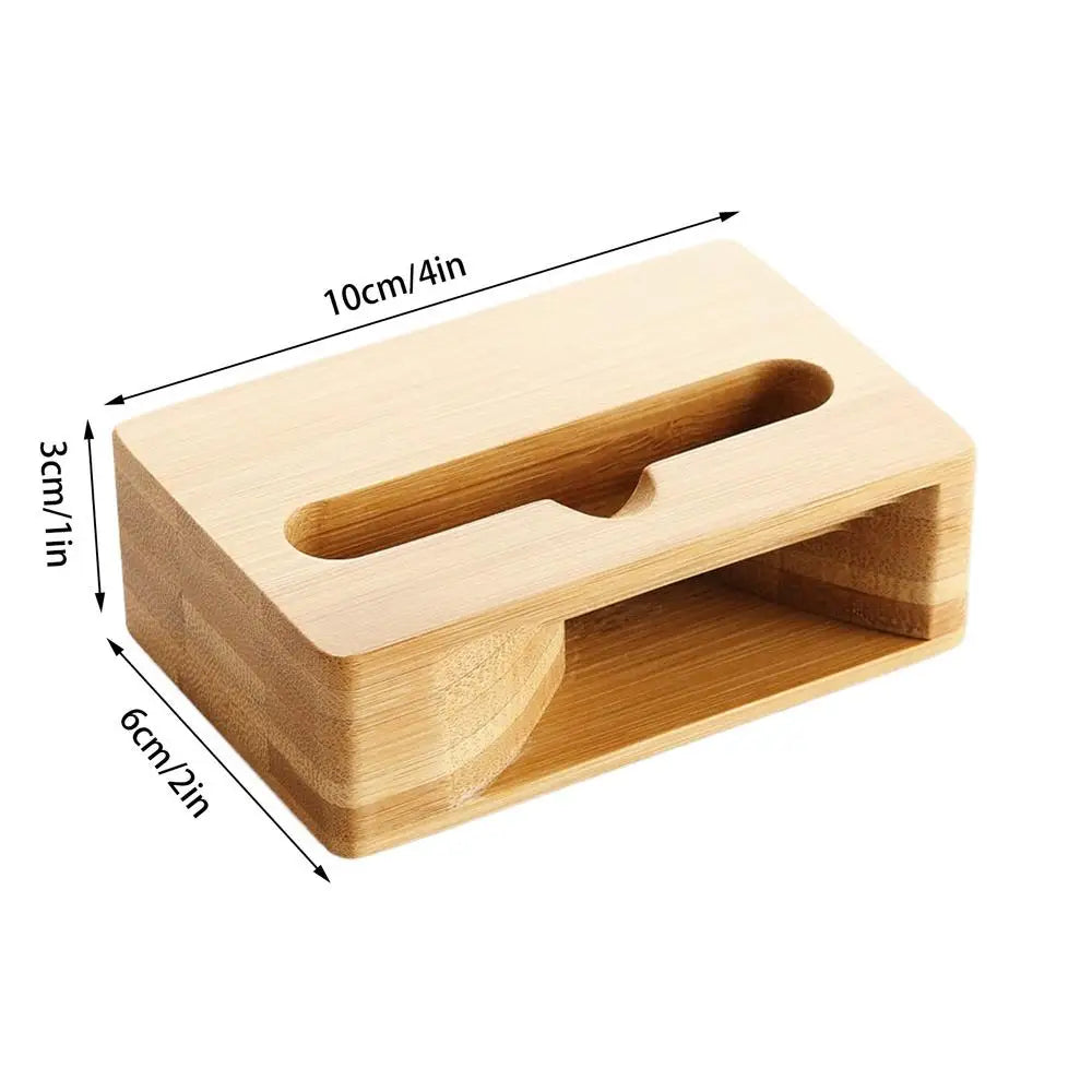 Wooden Phone Speaker Desktop Wooden Cell Phone Speaker Amplifier Phone Dock Clear Calls and Music Mobile Phone Riser Loudspeaker Oasis Select Others