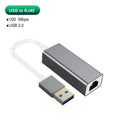 1000Mbps USB Type C Ethernet Adapter RJ45 Network Card for MacBook PC Windows XP 7 Internet Cable Lan USB for Android Oasis Select USB 100Mbps