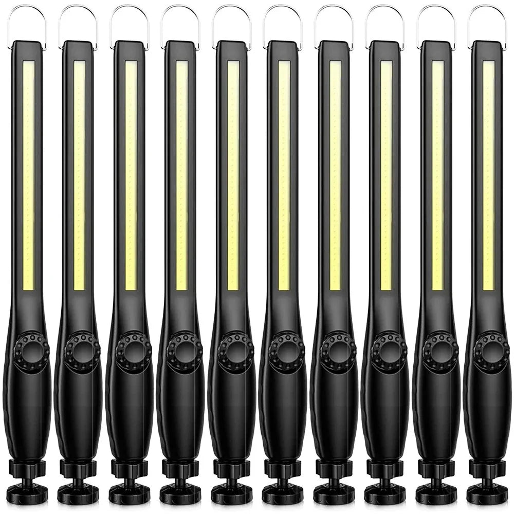 COB LED Magnetic Work Light – USB Rechargeable, 700 Lumens