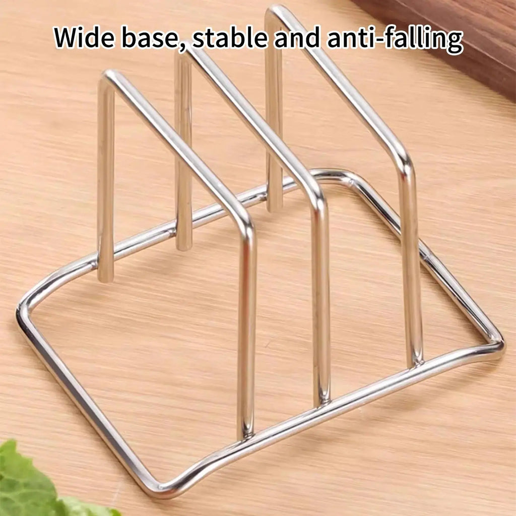 Cutting Board Holder Stand Stainless Steel Organizer Cookie Sheet Rack for Counter Pantry Cupboard Dishes Apartment Dormitory Oasis Select