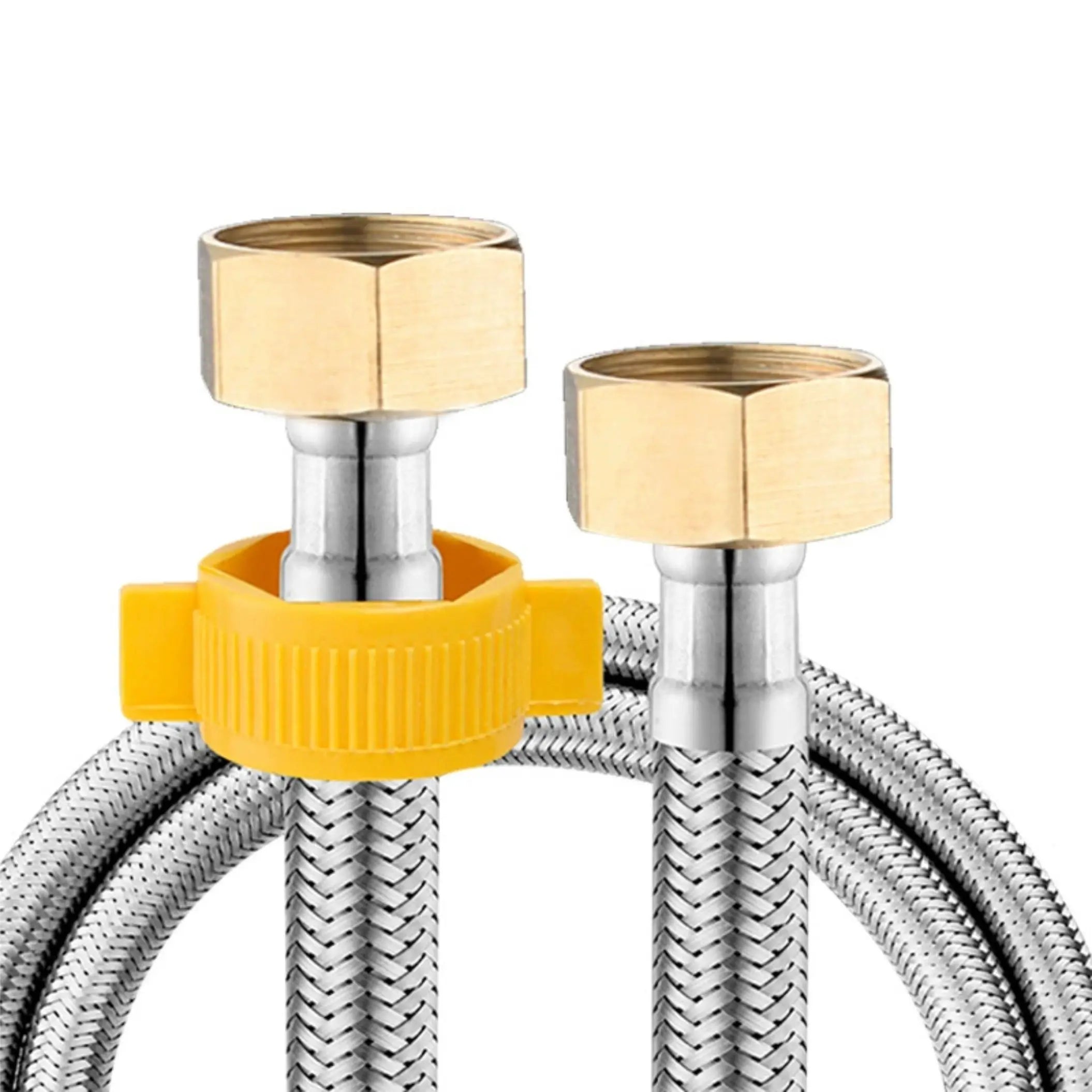 New 20/200cm G 1/2" Bathroom Faucet Toilet Hose Stainless Steel Corrugated Pipe Heater Connector Plumbing Supply Hose Water Tube Oasis Select