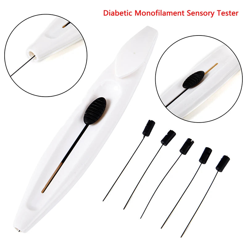 Medical Diabetic Monofilament Sensory Tester Foot Skin Contact Nerve Needle Pen Filament Endocrinological Diagnostic Tools Oasis Select black