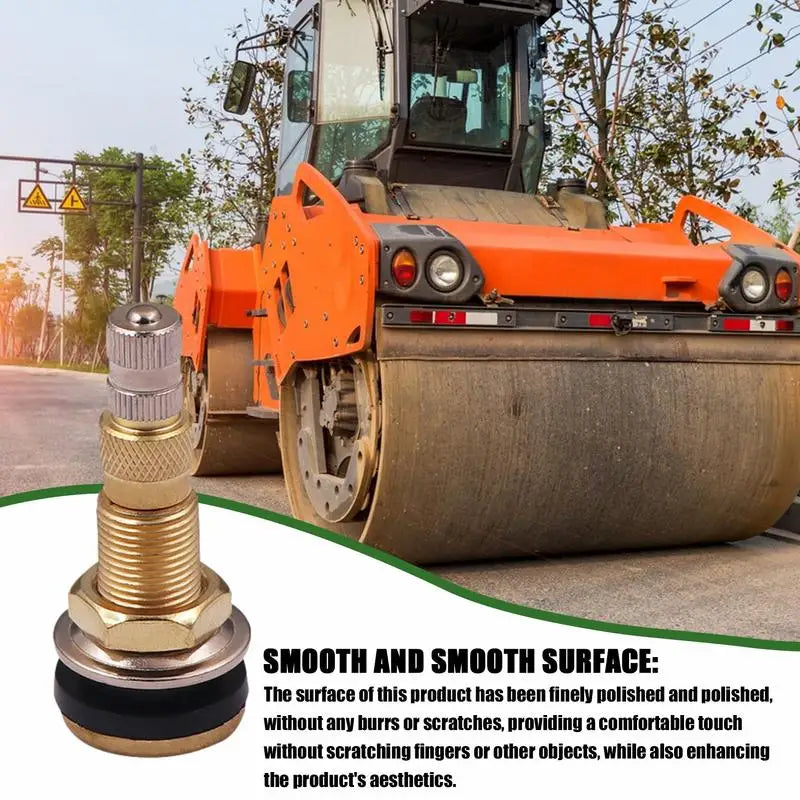 Tubeless Valves Air Liquid Tire Valve Stems TR618A Tire Valve Stem Caps Tire Valves Tire Tools for Industrial and Agricultural Oasis Select