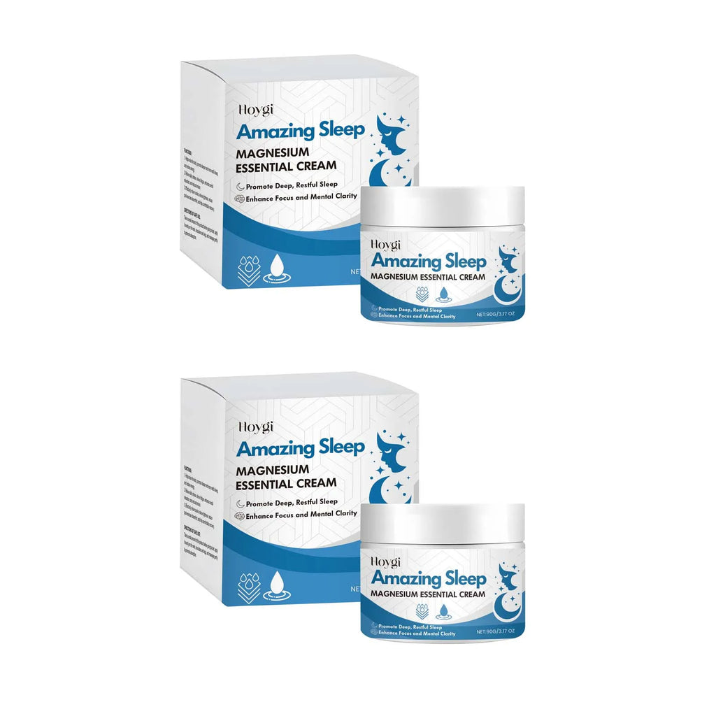 Hoygi Magnesium Cream – Muscle Relief, Sleep & Hydration Magnesium Body Cream Oasis Select 2Pcs