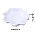 Turtle Pool Large Reptile Turtle Bathing Tub Feeding Bowl Lizards Habitat With Ramp Tortoise Feeder Bowl for Small Geckos Turtle Oasis Select White