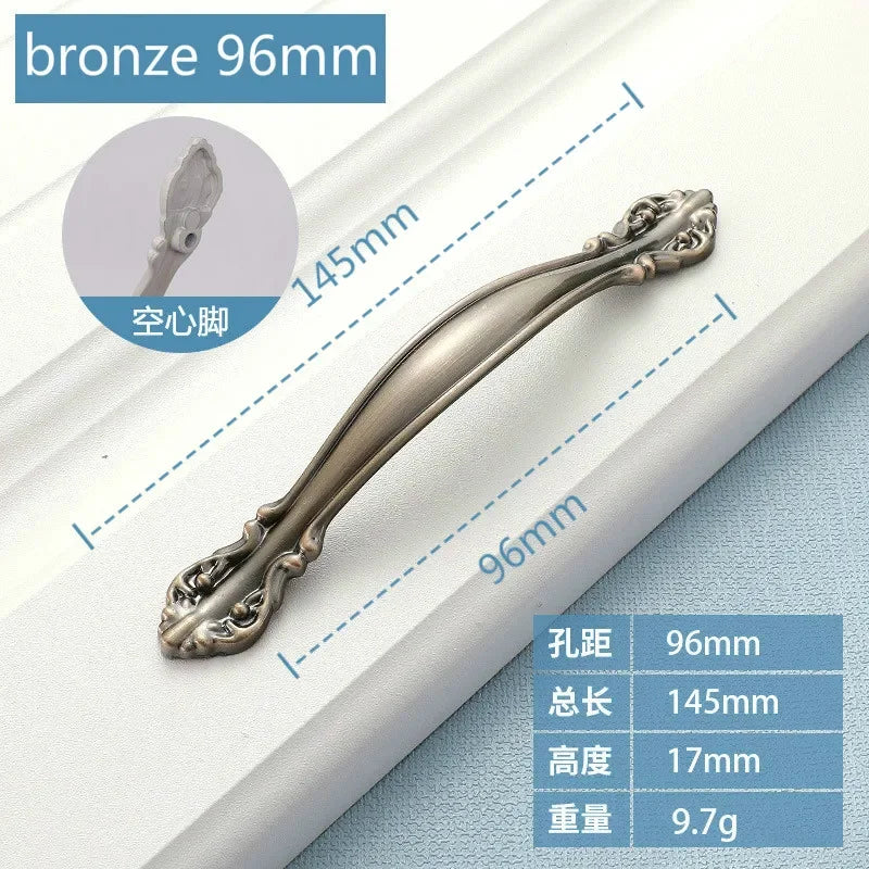Zinc Alloy Cabinet Handles – European Drawer Pulls