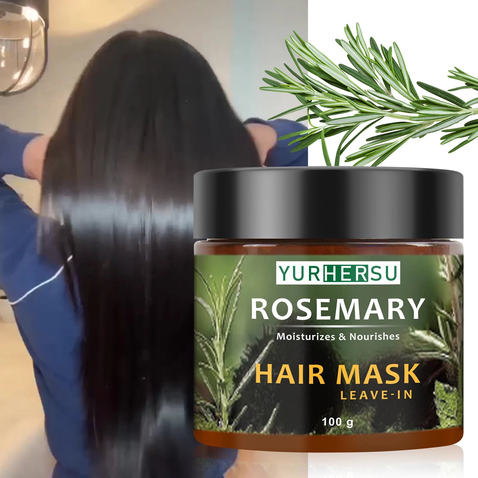Leave-In Nourishing Hair Mask for All Hair Types – 100g Leave-In Hair Mask Oasis Select