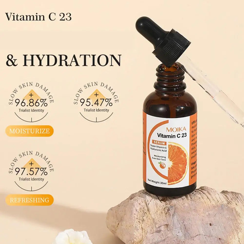 Vitamin C Brightening Face Serum 30ml – Hyaluronic Acid & Anti-Aging