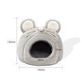 Soft Hamster House Bed – Guinea Pig, Mice & Small Pet Nest Small Pet House Bed Oasis Select Grey