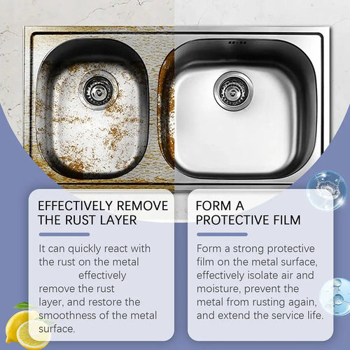 120ml Powerful Rust Remover Spray – Fast Metal Rust Dissolver