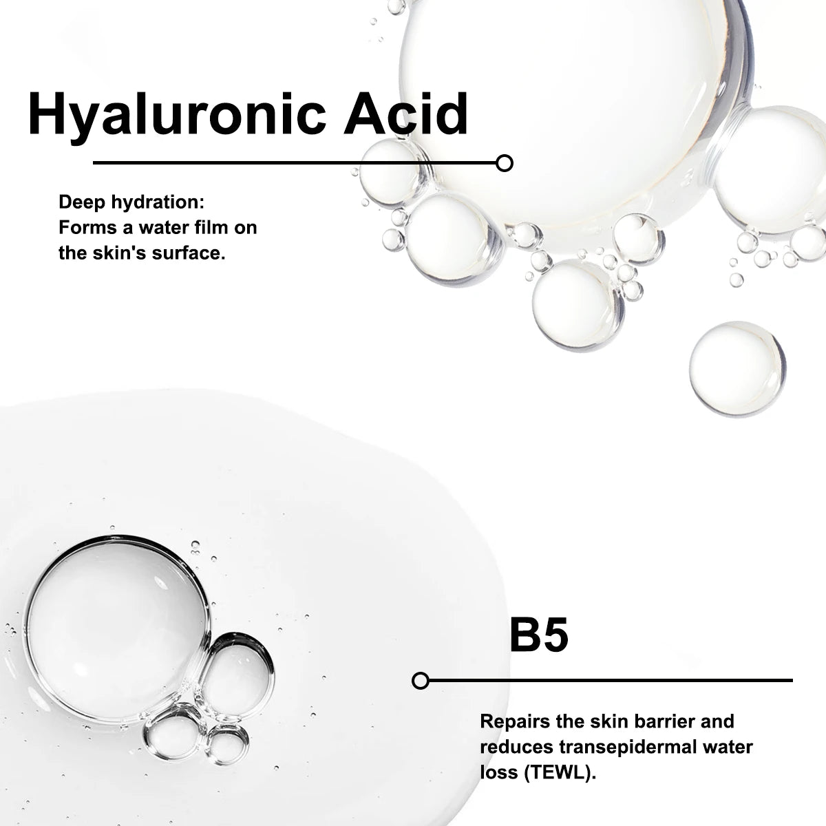 Hyaluronic Acid 2% + B5 Face Serum – Deep Hydration 30ml Face Serum Oasis Select