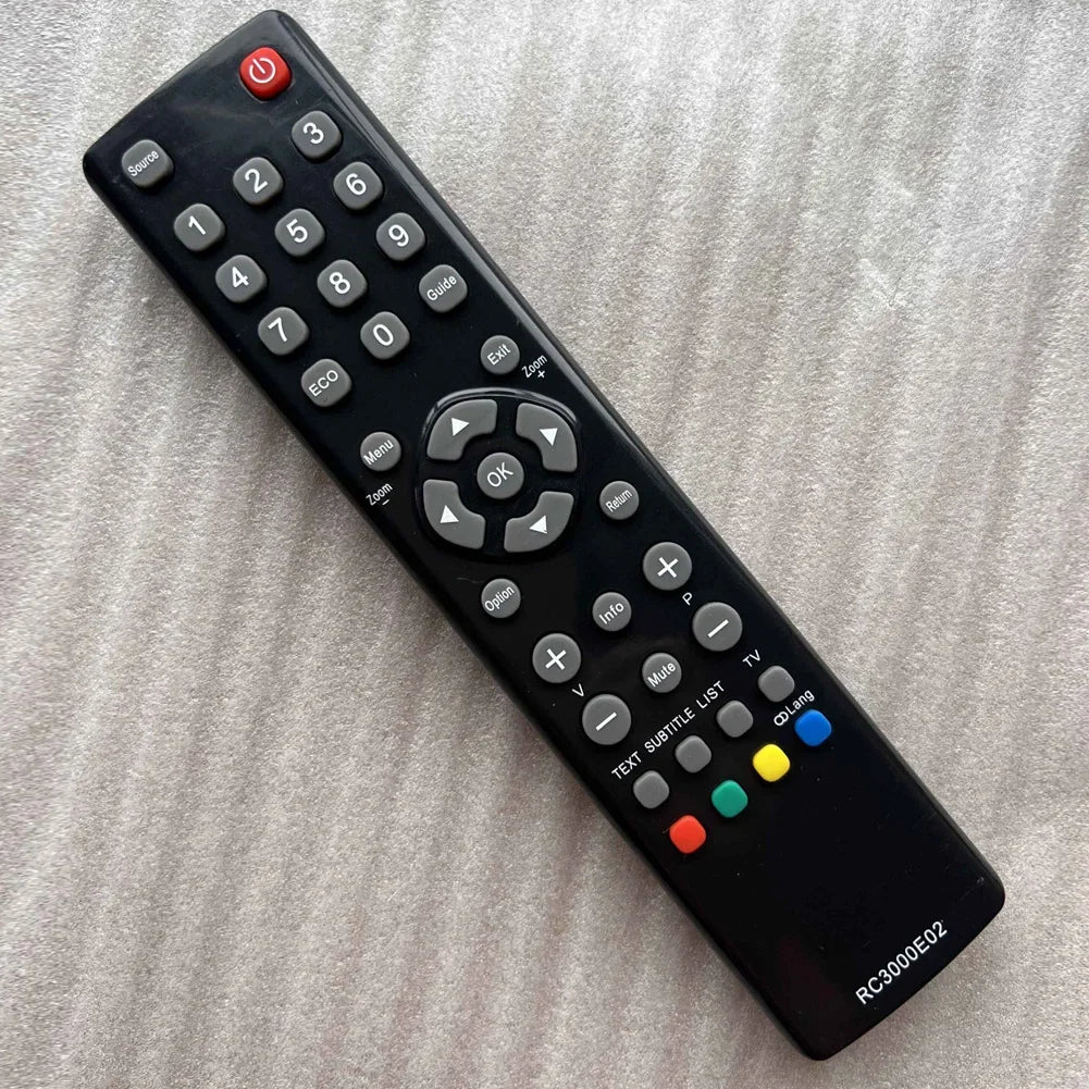 TCL RC3000E02 Replacement TV Remote Control – IR Battery Powered TV Remote Control Oasis Select