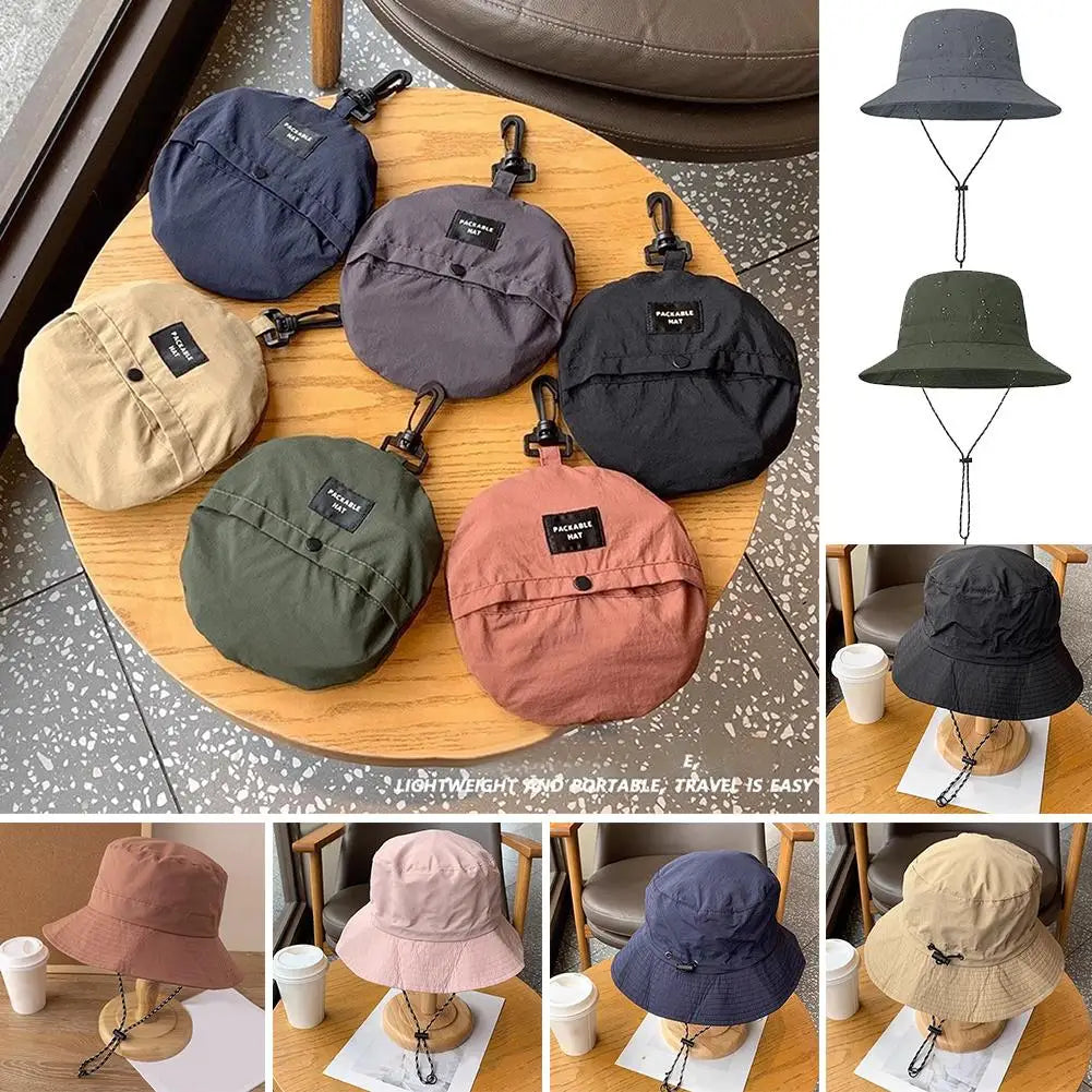 Waterproof Fisherman Hat Women Summer Sun Anti-UV Protection Camping Hiking Mountaineering Caps Men's Panama Bucket Outdoor Hat Oasis Select
