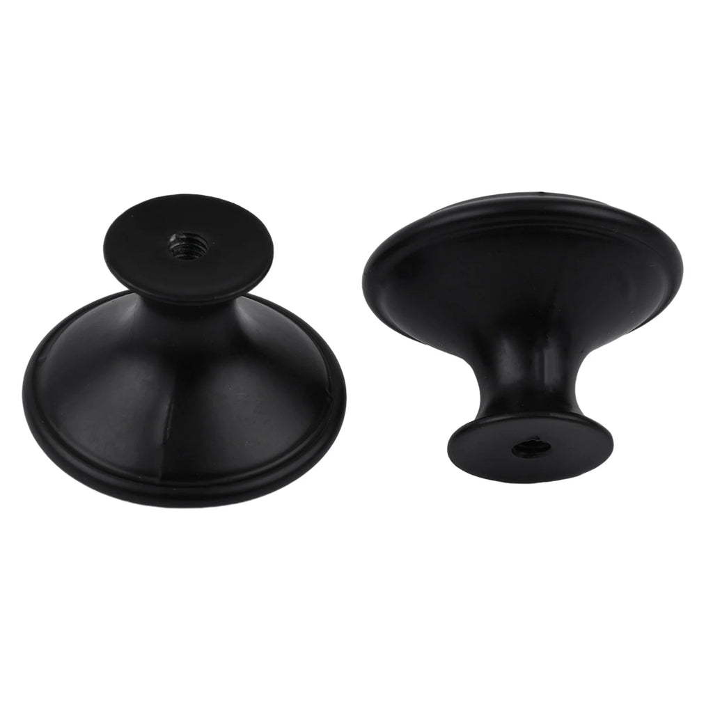 20Pcs Metal Black Single Grain Small Handle Cabinet Door Handle For Shower Room Toilet Cabinet Kitchen Hot Sale Oasis Select