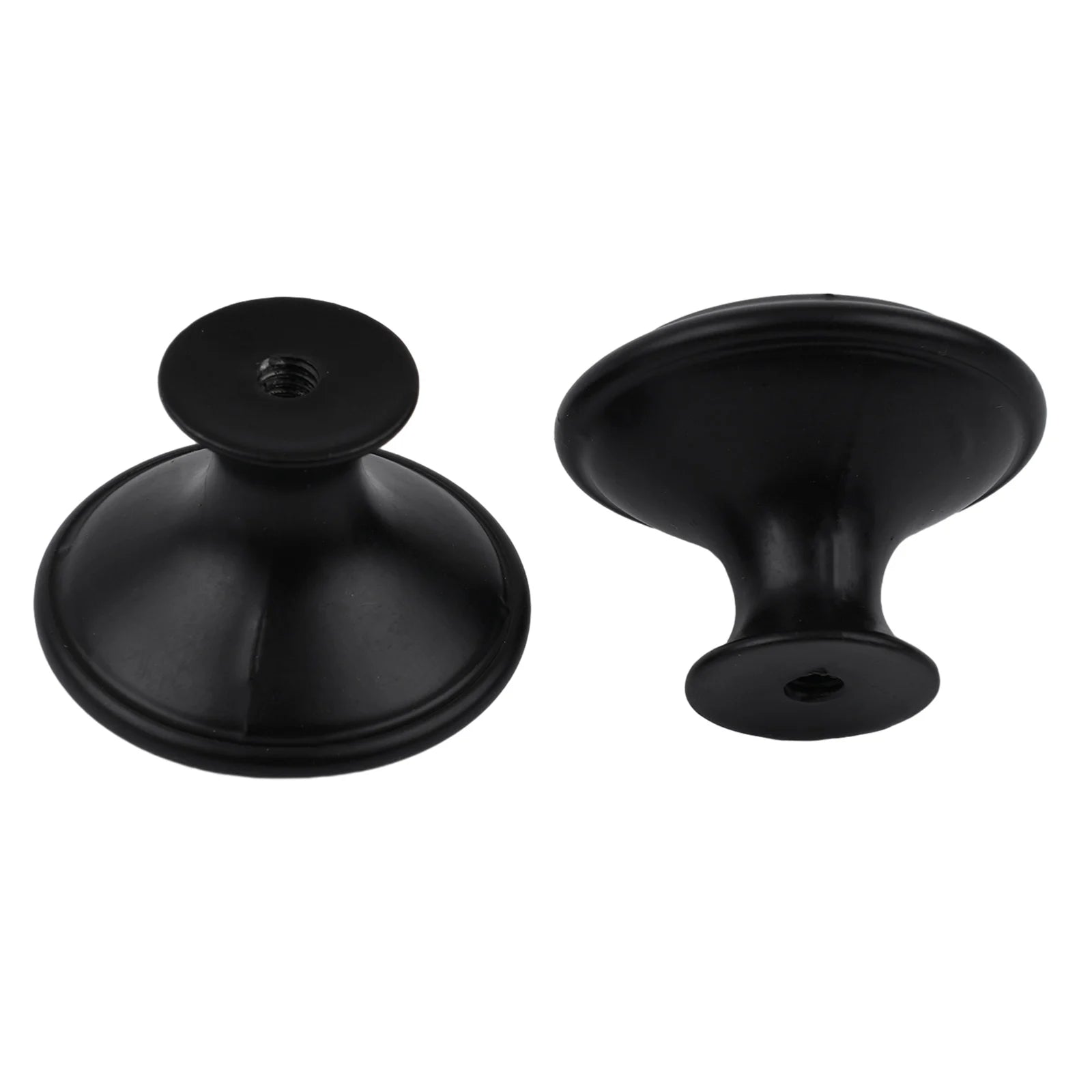 20Pcs Metal Black Single Grain Small Handle Cabinet Door Handle For Shower Room Toilet Cabinet Kitchen Hot Sale Oasis Select