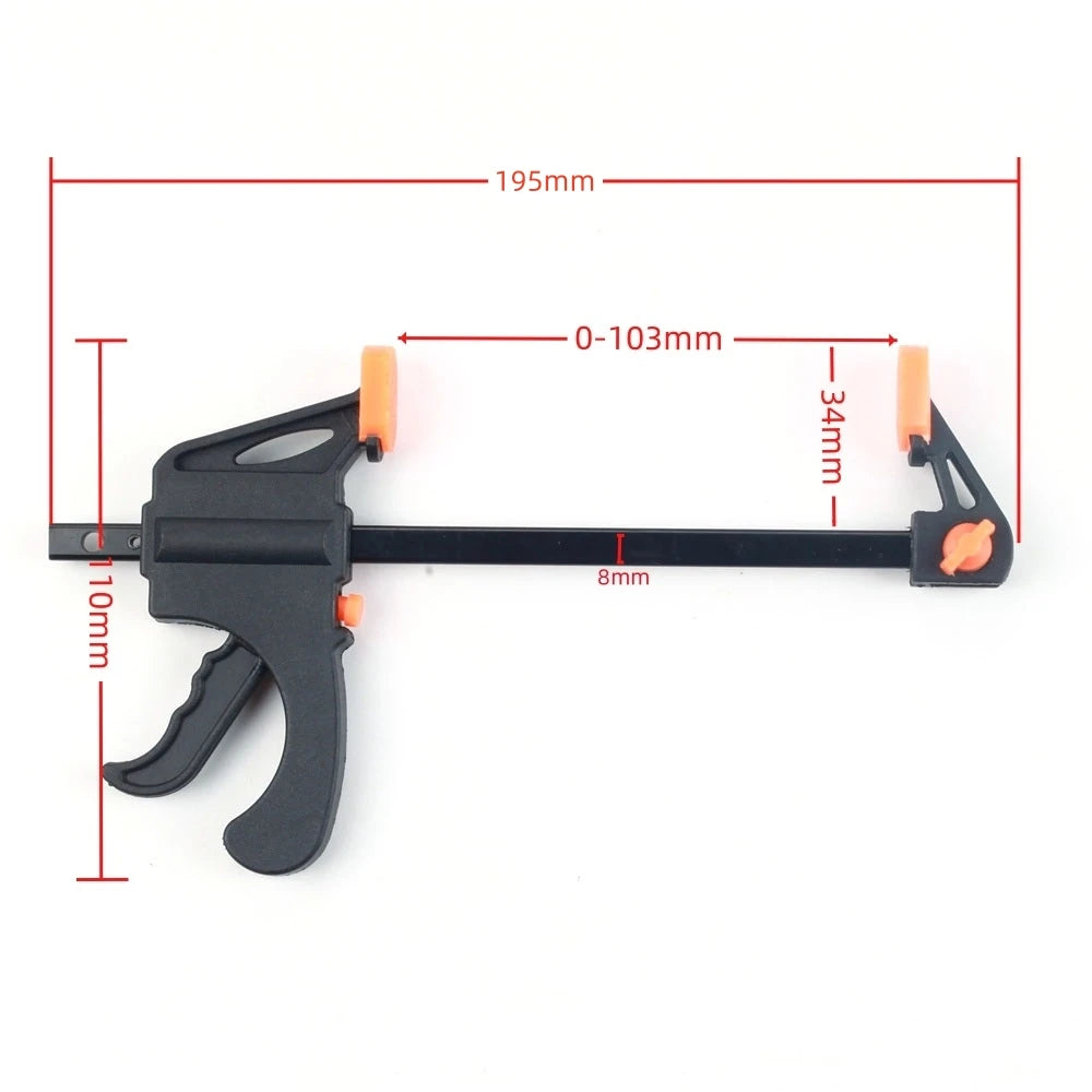 4-Inch F Bar Clamp Set – Quick Ratchet Woodworking Grip | SLADE Woodworking Clamp Set Oasis Select