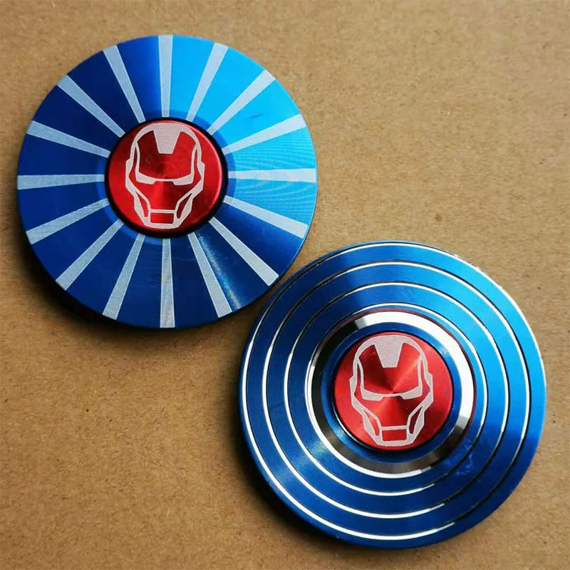 Finger Spinner Shield Aluminum Alloy Fidget Spinner Stress Relief Toy Spinner Oasis Select Multicolor