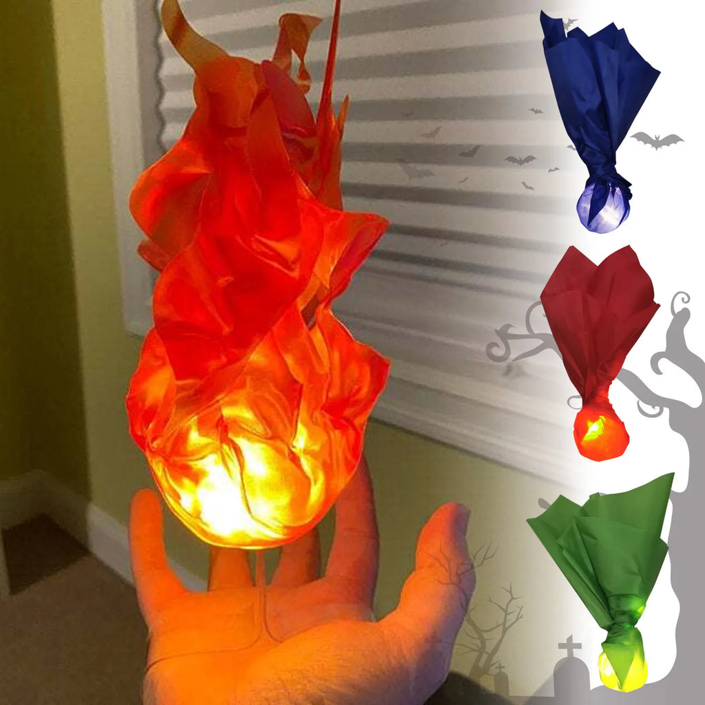 Floating Fireball Lamp – LED Halloween Fire Prop for Cosplay Halloween Party Prop Oasis Select