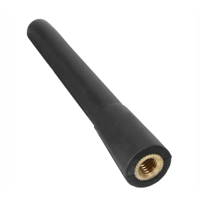Universal Car Antenna, Small Short Car Aerial, Mini Car Radio Accessories, FM/AM Pure Copper Antenna Radio Oasis Select Black