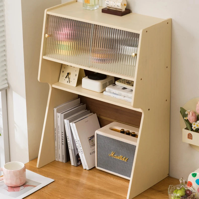 Nanzhu Bookshelf Desktop Student Desk Storage and Organizing Rack Simple Table Multi-layer Table Small Shelf Oasis Select
