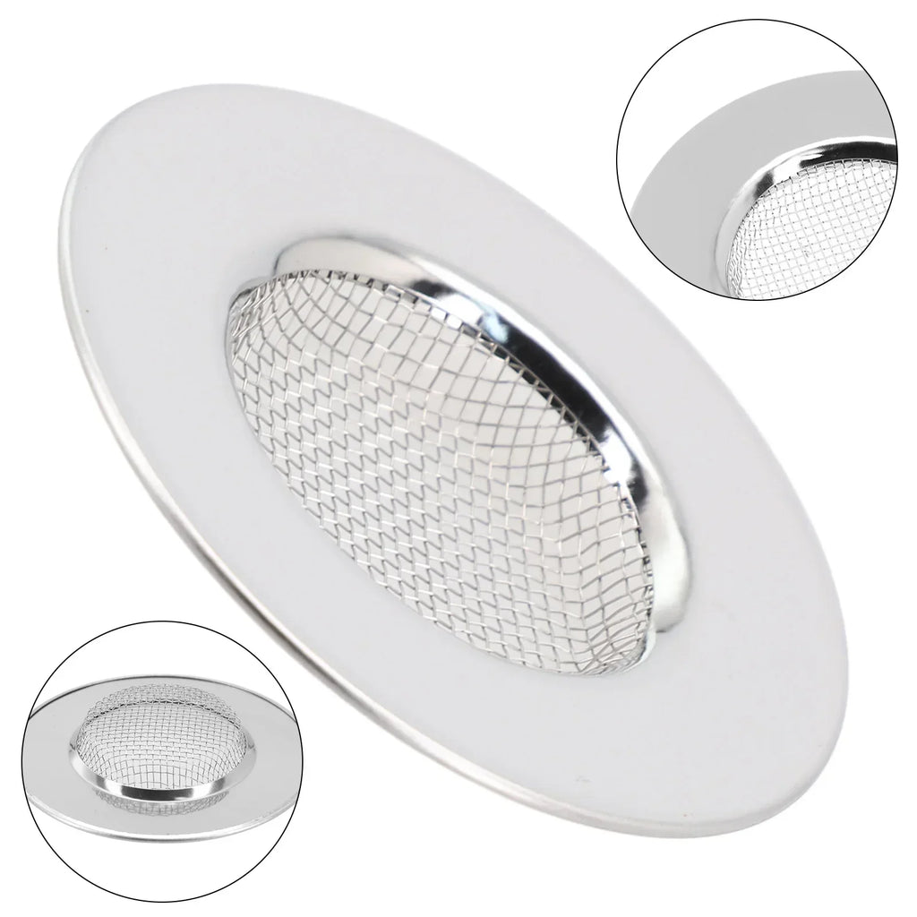 7.5 Cm Bathtub Hair Catcher Stopper Stainless Steel Shower Drain Hole Filter Trap Kitchen Metal Sink Strainer Floor Drain Oasis Select