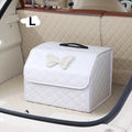 Large Capacity Car Trunk Storage Box Folding Car Storage Box Sundries Organizer Box Women's Pink Auto Accessories Oasis Select L2