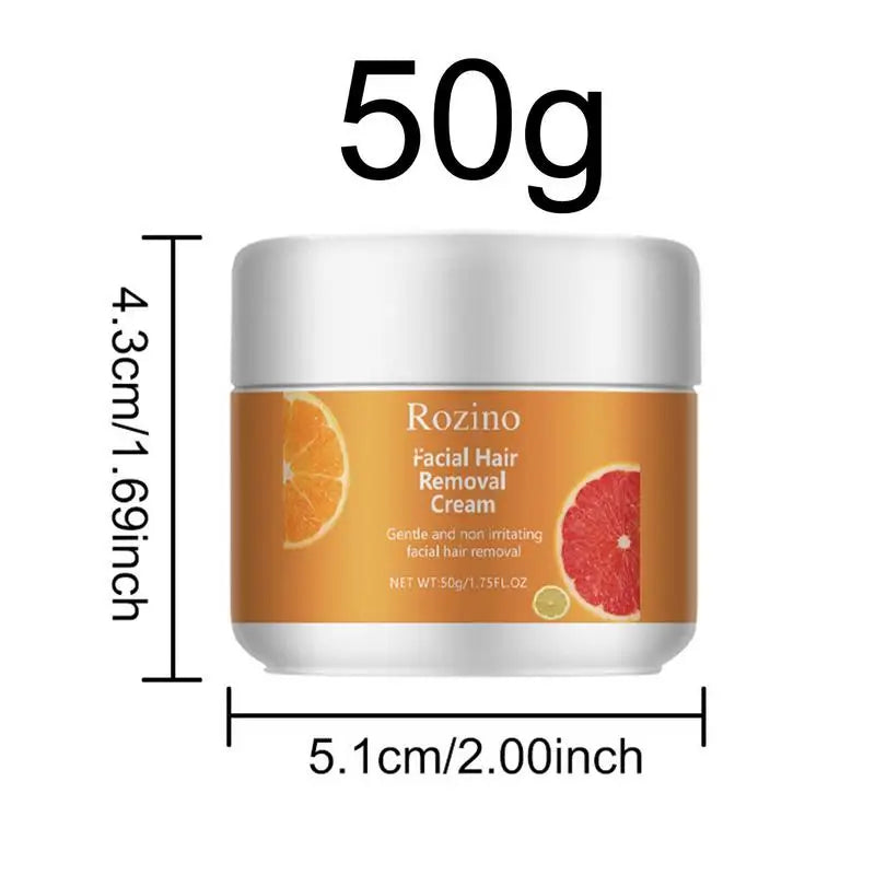 Hair Removal Cream Face Gentle Upper Lip Women Vitamin Soothing Oasis Select